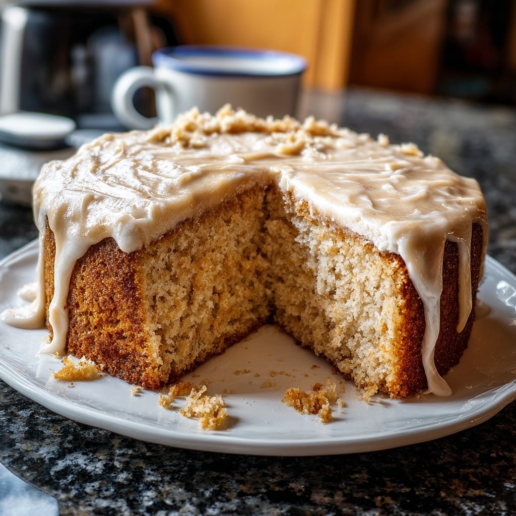 Dessert Vanilla Sponge Cake