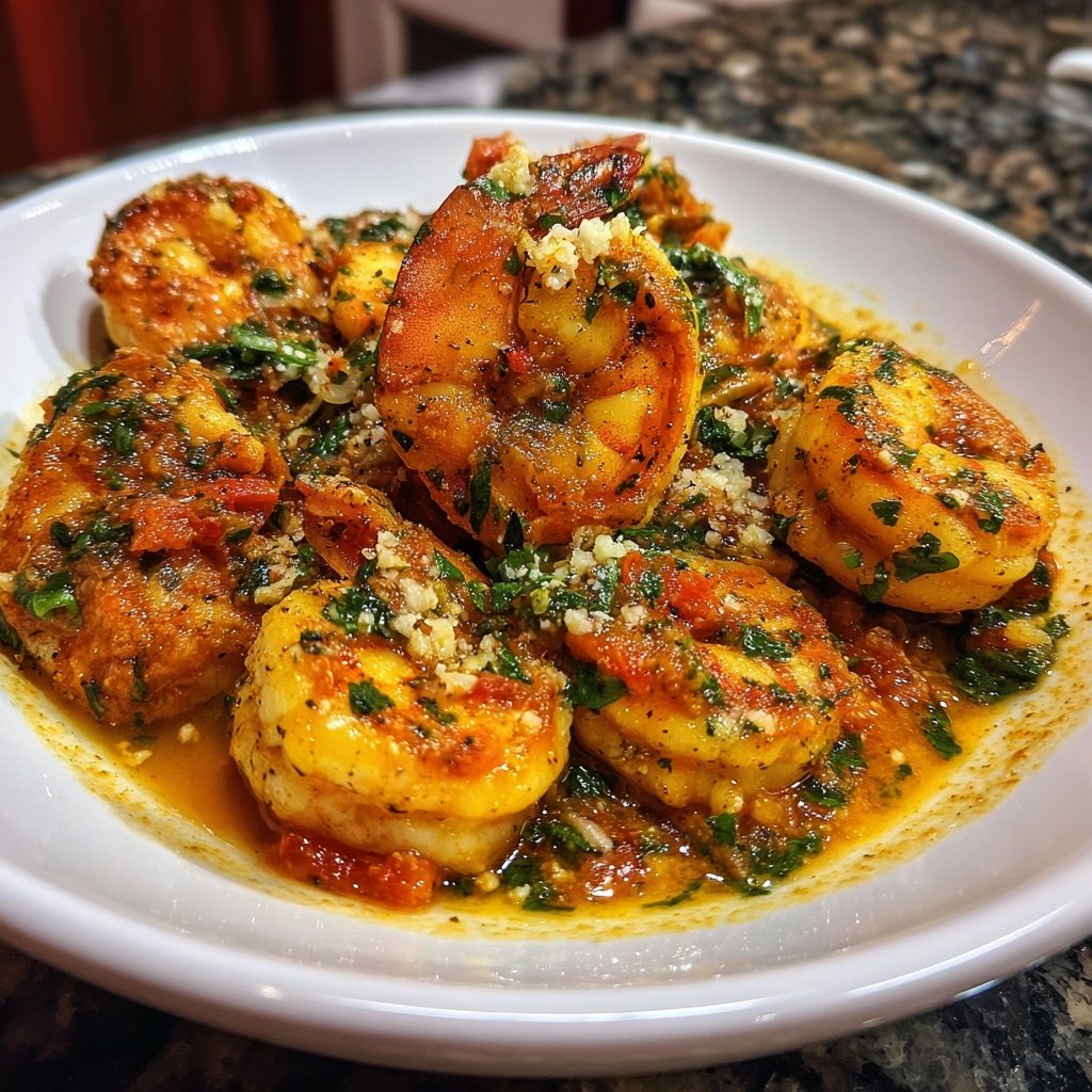 Shrimp Tuscana with Whole Wheat