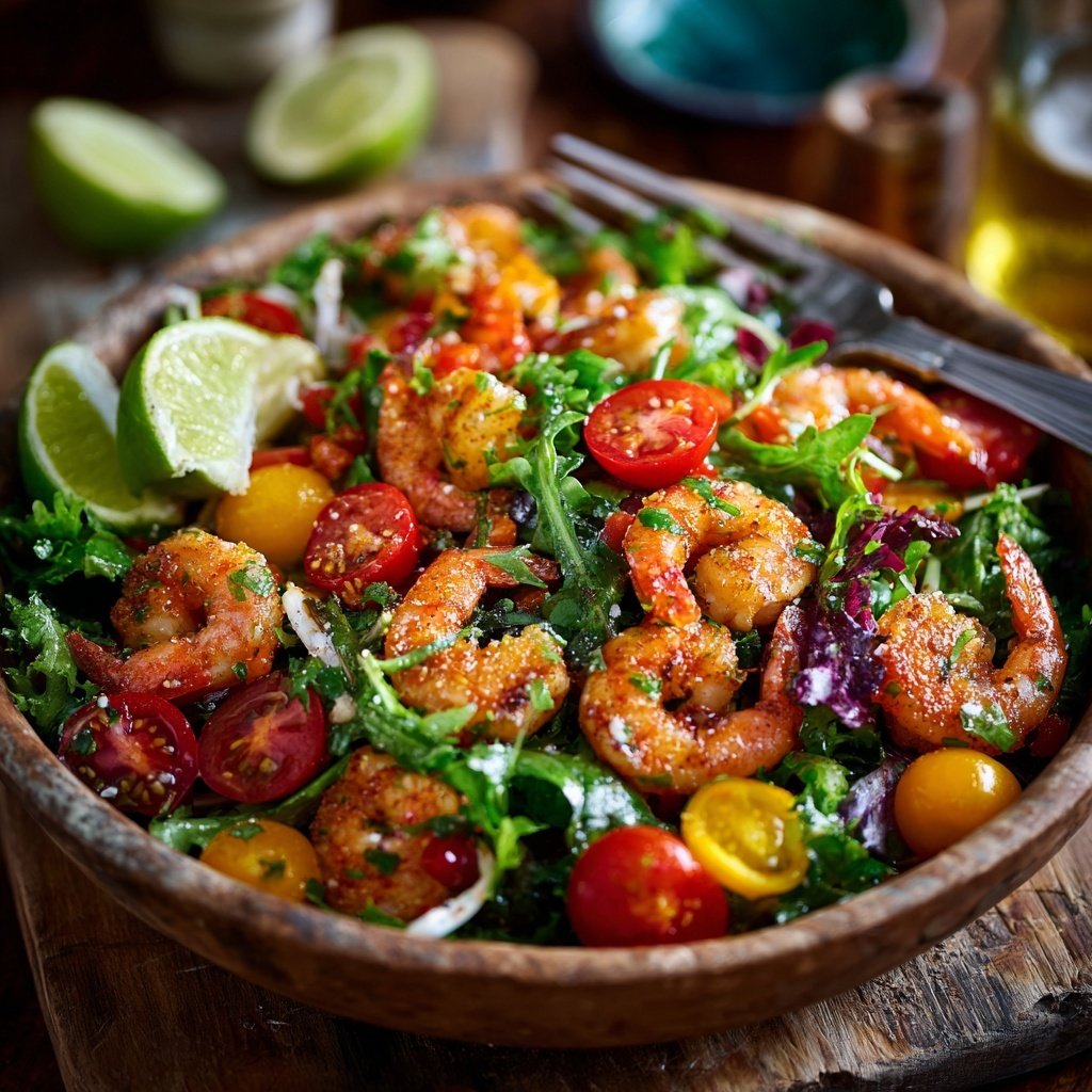 Chili Lime Shrimp Salad