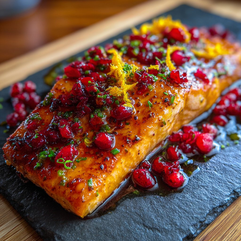 Cranberry Orange Salmon Marinade