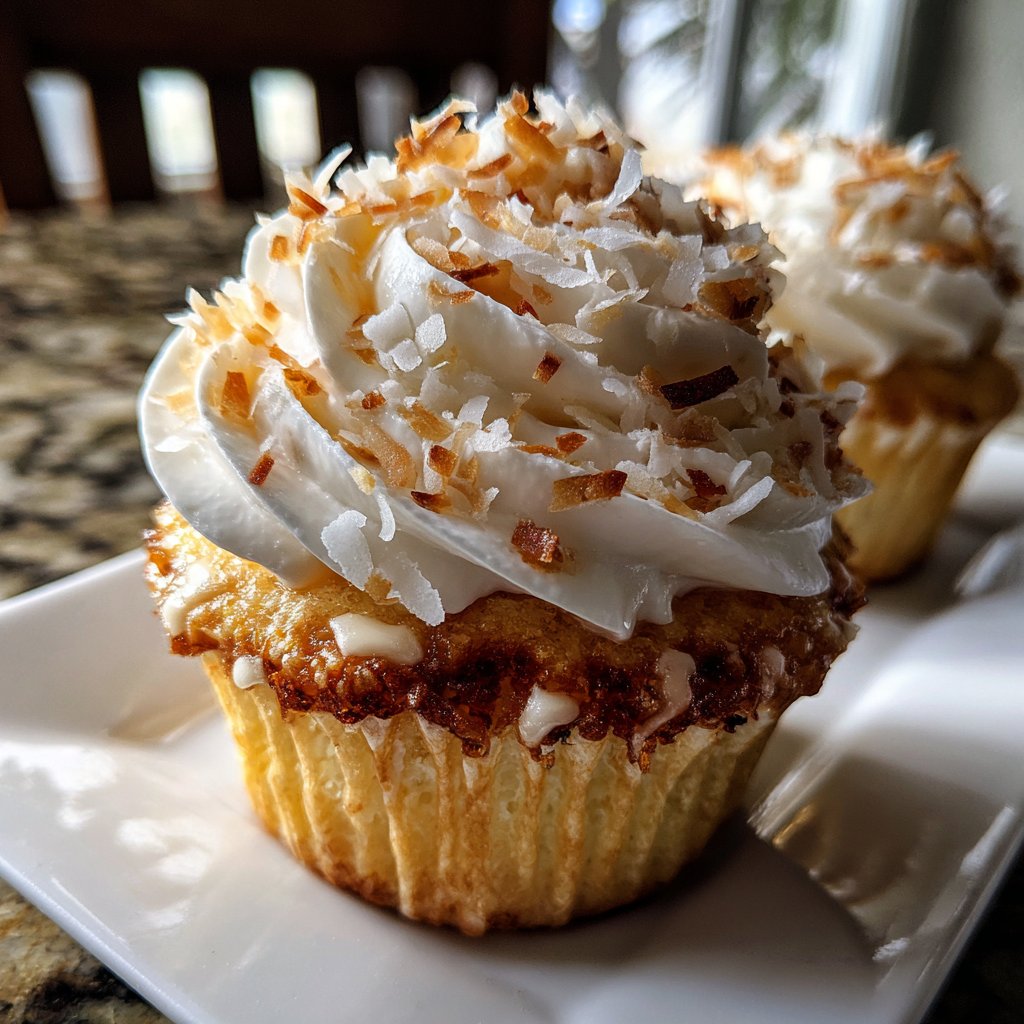 Pineapple Coconut Cupcake Fusion