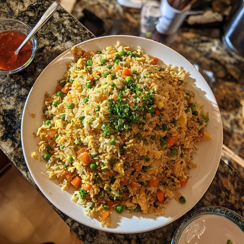 Quick 10 Minute Egg Fried Rice