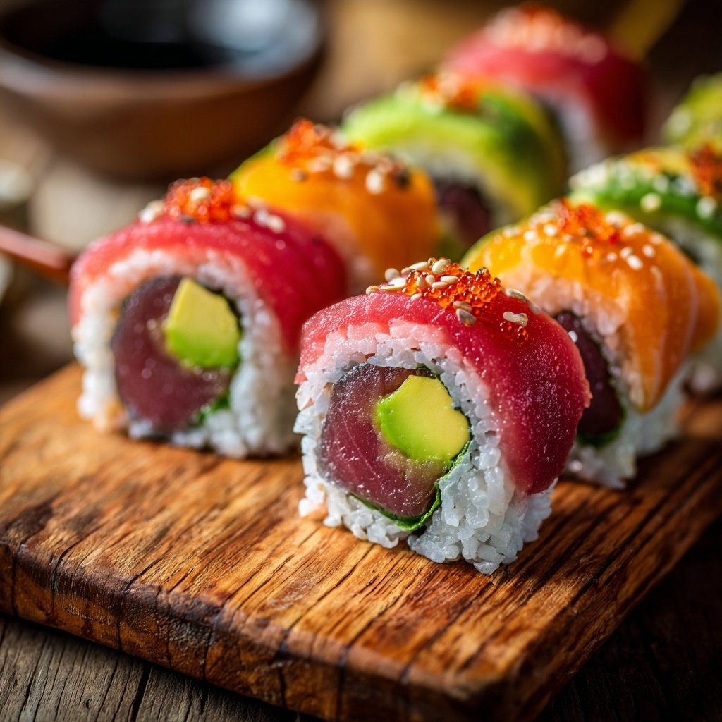 Global Japanese Sushi Rolls